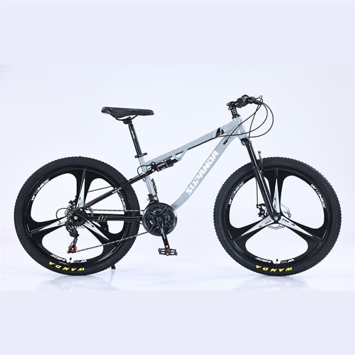 Bicicletă de munte cu suspensie completă mică pentru femei